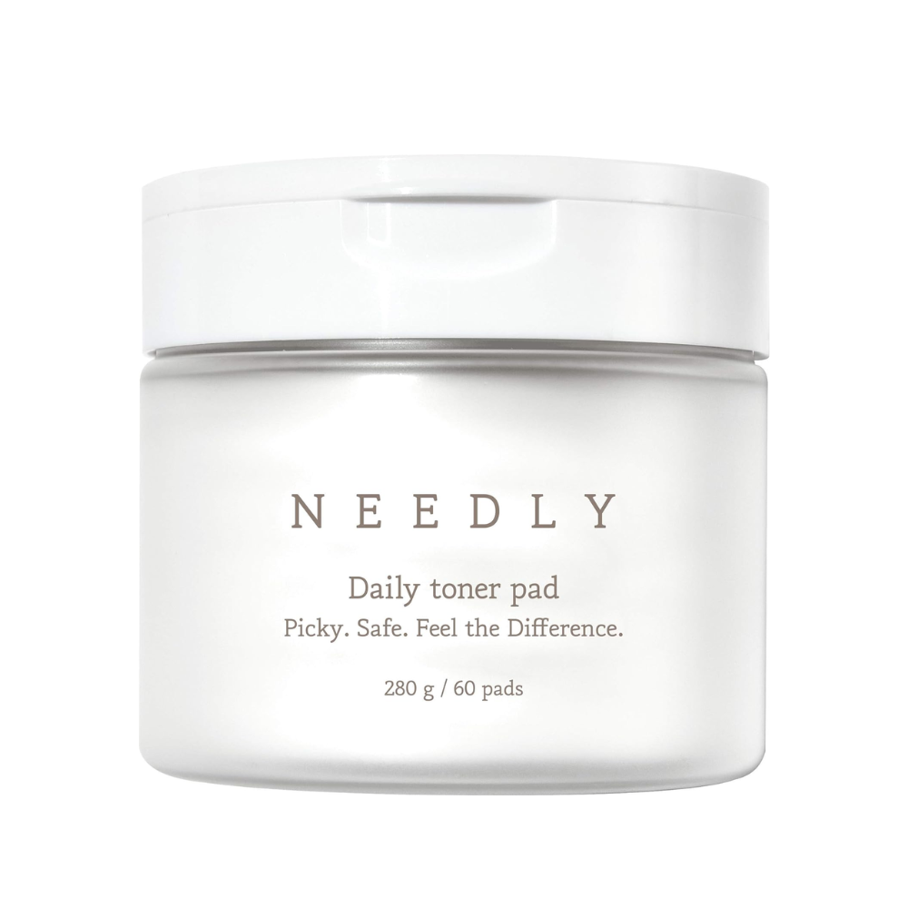 Needly | Exfoliating Facial Pads with BHA & PHA 60PAD | Daily Toner Pad | for Pore Tightening